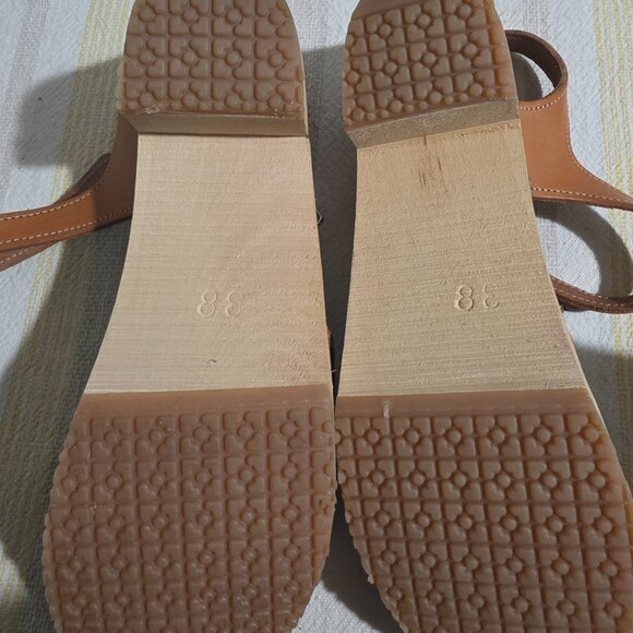 Sandgrens Swedish clogs - brown leather - 38 (7 or 7.5) - Picture 6 of 10